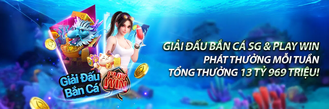 Game bắn cá sôi động với đồ họa 3D tại RG88 Win